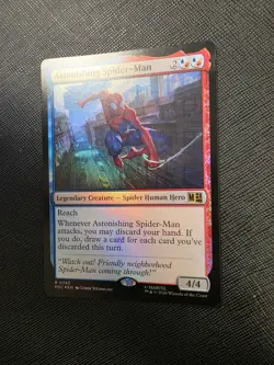 MTG - Astonishing Spider-Man - FOIL - Marvel Super Heroes - MSC 0740 - Image 5