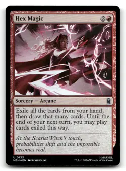 Hex Magic 133 Marvel Super Heroes Foil NM/M MTG - Image 1