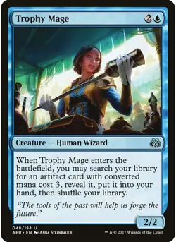 Trophy Mage #48 Aether Revolt NM - Image 1