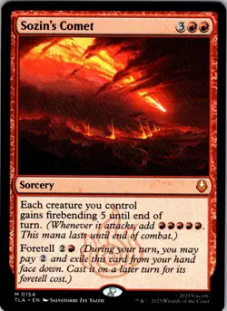 Sozin's Comet 154 Mythic Avatar: The Last Airbender Magic: The Gathering NM - Image 1
