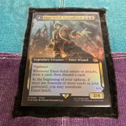 Emet-Selch, Unsundered/ Hades Extended Art FOIL MTG Magic FIN Final Fantsy 0483 - Image 1
