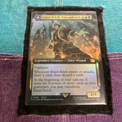 Emet-Selch, Unsundered/ Hades Extended Art FOIL MTG Magic FIN Final Fantsy 0483 - Image 2