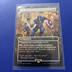 In the Trenches, M 1729, NM Foil, MTG Secret Lair x Marvel, Captain America, SLD - Image 3