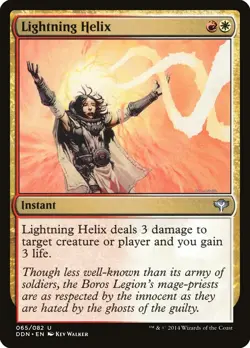 Lightning Helix - Duel Decks: Speed vs. Cunning - LP - Image 1