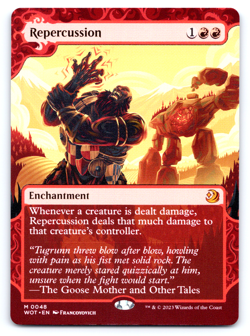 Repercussion - Wilds of Eldraine: Enchanting Tales MTG - Image 1