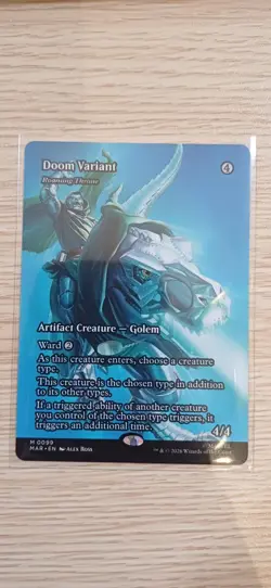Doom Variant | Borderless | MTG | MSH | Near Mint | English EN - Image 1