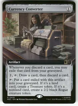 Currency Converter (Extended Art) 430 Commander: Marvel Super Heroes MTG NM - Image 1