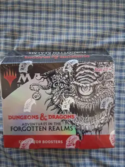 Magic the Gathering Adventures in the Forgotten Realms Collector Booster Box New - Image 1