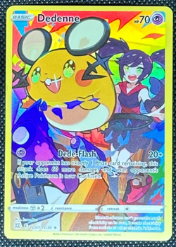 Dedenne TG07/TG30 NM Brilliant Stars Trainer Gallery Pokemon Card Free Shipping - Image 1