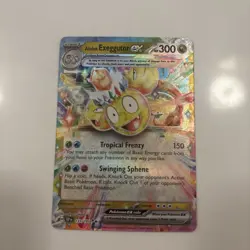 Alolan Exeggutor ex 133/191 Sv08: Surging Sparks Holo Double Rare NM Pokemon - Image 1