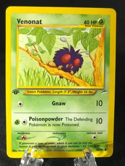 Venonat 90/105 Neo Destiny 1st EDITION Pokemon TCG WotC NM Never Played! - Image 1