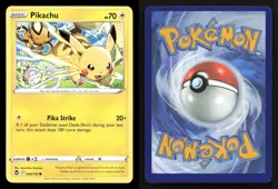 Pikachu 049/195 Silver Tempest NM/M Pokemon - Image 3