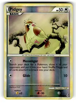 Pidgey 67/95 Common Call of Legends Reverse Holo Pokemon Lightly Played - Image 1