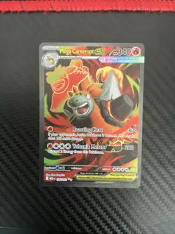 Mega Camerupt Ex 156/132 Ultra Rare Pokemon Card NM - Image 1