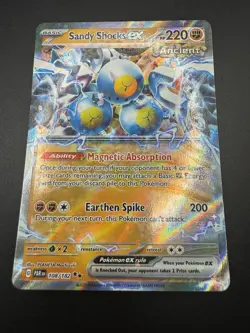 Sandy Shocks ex 108/182 Paradox Rift Double Rare Holo Pokemon TCG Card - NM - Image 4