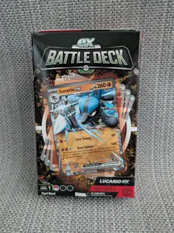Pokemon TCG Lucario ex Battle Deck Factory Sealed New - Image 1