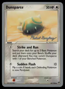 Dunsparce (Michael Gonzalez) 60/100 Common World Championship Decks Pokemon LP - Image 1