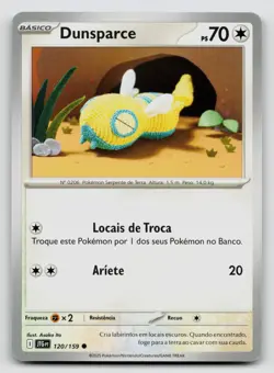 Dunsparce 120/159 Journey Together 2025 Regular Portuguese - Image 1