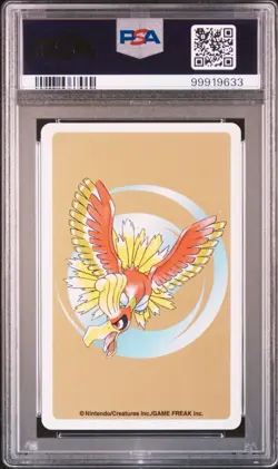 PSA10 2000 POKEMON GOLD VERSION PLAYING CARDS 033 NIDORINO 3 OF HEARTS POP4 - Image 2
