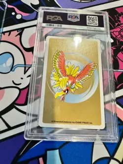 PSA10 2000 POKEMON GOLD VERSION PLAYING CARDS 033 NIDORINO 3 OF HEARTS POP4 - Image 5