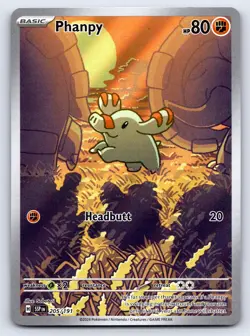 Phanpy 205/191 Illustration Rare Surging Sparks Pokemon Near Mint - Image 1