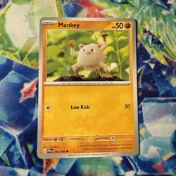 Mankey 042/084 Yuka Morii. Unreleased Pitch Black Pokemon TCG - Image 1