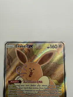 Pokemon TCG Eevee GX SM233 Sun & Moon Promo MP - Image 2