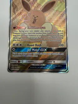 Pokemon TCG Eevee GX SM233 Sun & Moon Promo MP - Image 3