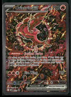 Oricorio ex 024 Holo Promo ME: Mega Evolution Promo Pokemon Near Mint - Image 1
