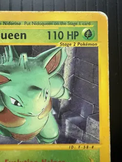 Pokemon Nidoqueen 22/144 Regular Rare Skyridge 2003 (HP/Damaged) - Image 3