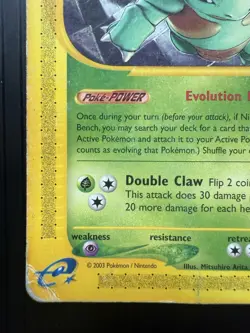 Pokemon Nidoqueen 22/144 Regular Rare Skyridge 2003 (HP/Damaged) - Image 4