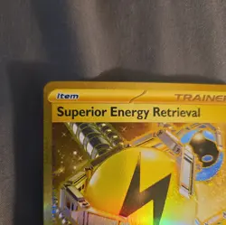 Pokemon Cards Superior Energy Retrieval 277/193 Paldea Evolved Hyper Rare NM - Image 3