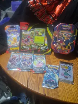 Pokemon Assorted Sealed Packs,tin,blisters Tgc Sealed Lot - Image 1
