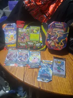 Pokemon Assorted Sealed Packs,tin,blisters Tgc Sealed Lot - Image 2