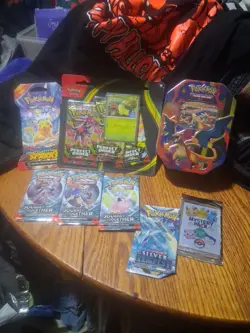 Pokemon Assorted Sealed Packs,tin,blisters Tgc Sealed Lot - Image 3