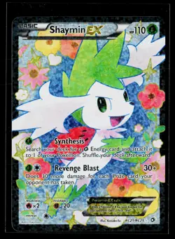 The Pokemon Company Shaymin-EX RC21/RC25 Ultra Rare Holo Full Art 2013 NM - Image 1