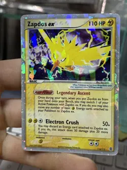 #2 Zapdos ex 116/112 EX FireRed LeafGreen 2004 Holo Secret Rare Pokemon Card TCG - Image 4
