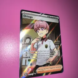 Pokemon Prismatic Evolutions Ortega 141/131 Ultra Rare Full Art MINT - Image 4