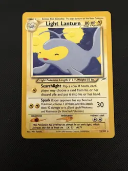 2002 Pokemon Neo Destiny Light Lanturn #23/105 - Image 1