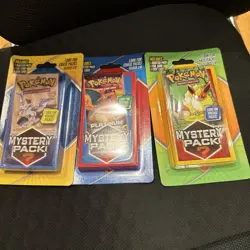 Pokemon Mystery Pack Seeded 1:10 Walgreens Lot Of 3 Packs See Pics - Image 1