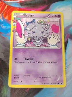 Pokemon TCG Espurr RC14/RC32 Generations Radiant Collection Regular 50HP - Image 1