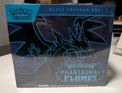 Pokemon Phantasmal Flames ETB Elite Trainer Box SEALED + Acrylic Case - Image 2