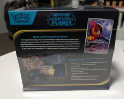Pokemon Phantasmal Flames ETB Elite Trainer Box SEALED + Acrylic Case - Image 4