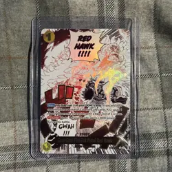Gum-Gum Fire-Fist Pistol Red Hawk R Alt Art OP11-114 A Fist of Divine Speed NM - Image 1