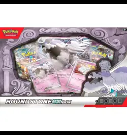 Pokemon TCG: Houndstone ex Collection Box - 4 Booster Packs NEW Sealed - Image 1