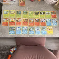 Pokemon 25th Anniversary McDonalds Promo Complete Non-Holo Set 25 cards - Image 1