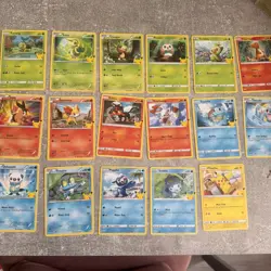Pokemon 25th Anniversary McDonalds Promo Complete Non-Holo Set 25 cards - Image 3