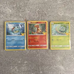 Pokemon 25th Anniversary McDonalds Promo Complete Non-Holo Set 25 cards - Image 5