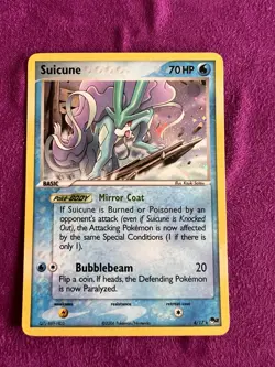 Pokemon Pop Series 2 004/017 Suicune Rare Holo English - Image 1