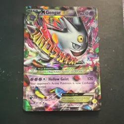 The Pokemon Company M Gengar EX XY166 XY Promo Holo Mega EX Eng 2016 HP210 - Image 1